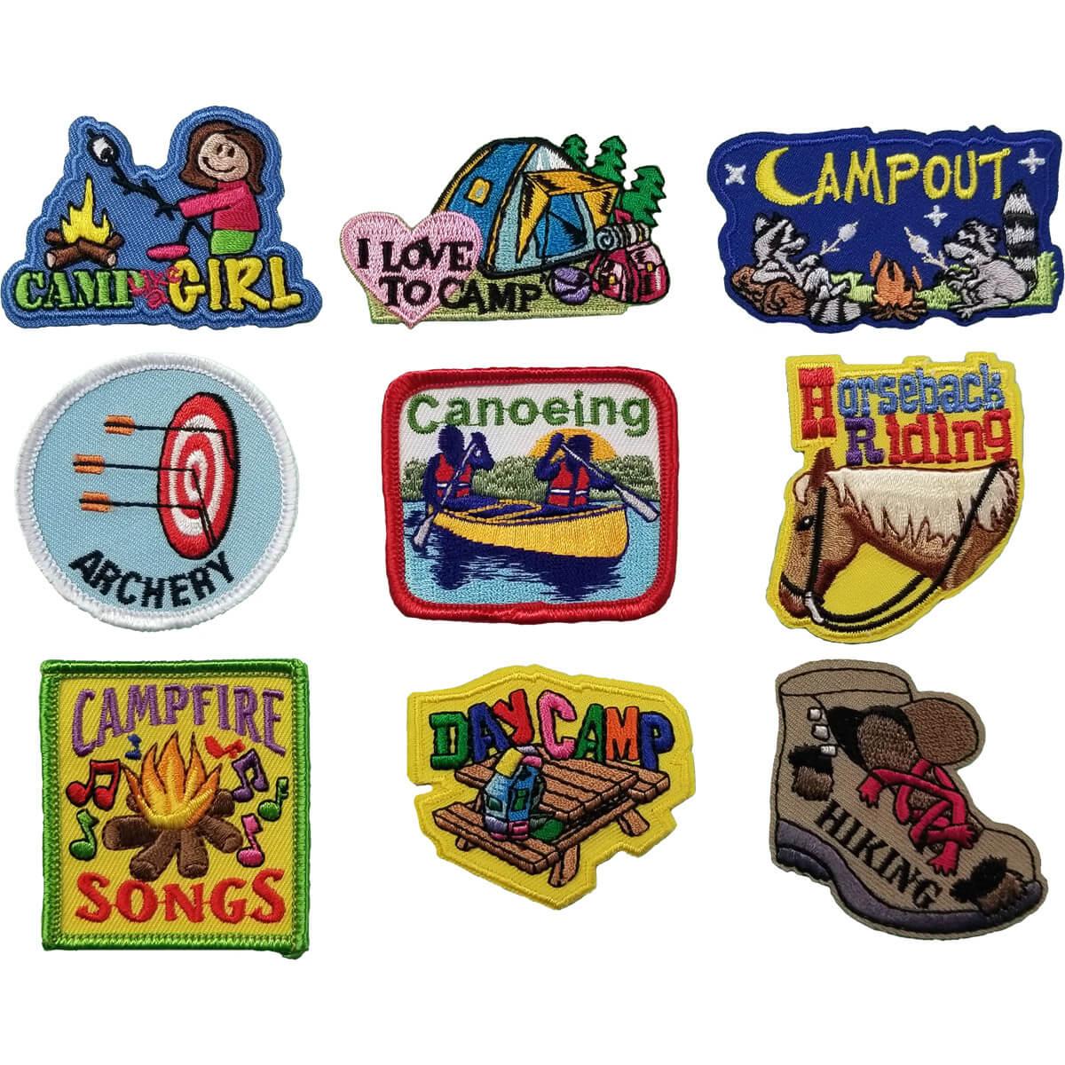 GSBDC Get Outdoors Fun Patches Girl Scout Shop