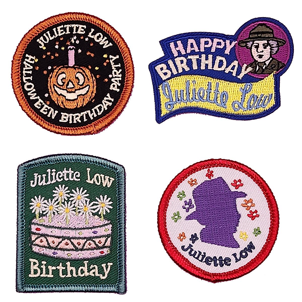 GSBDC Juliete Low Fun Patches Girl Scout Shop