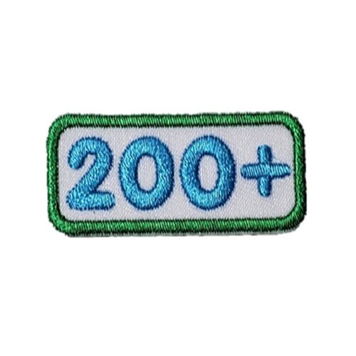 GSNCA 200+ Cookie Number Bar Patch