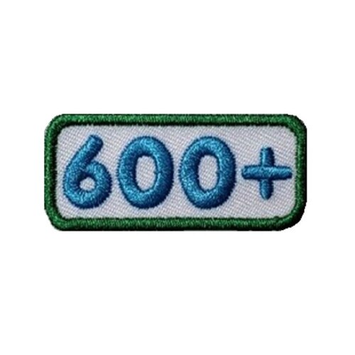 GSNCA 600+ Cookie Number Bar Patch