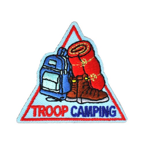 GSWCF Troop Camping Fun Patch