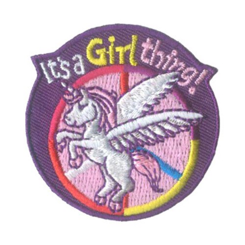 GSWCF It's a Girl thing Fun Patch