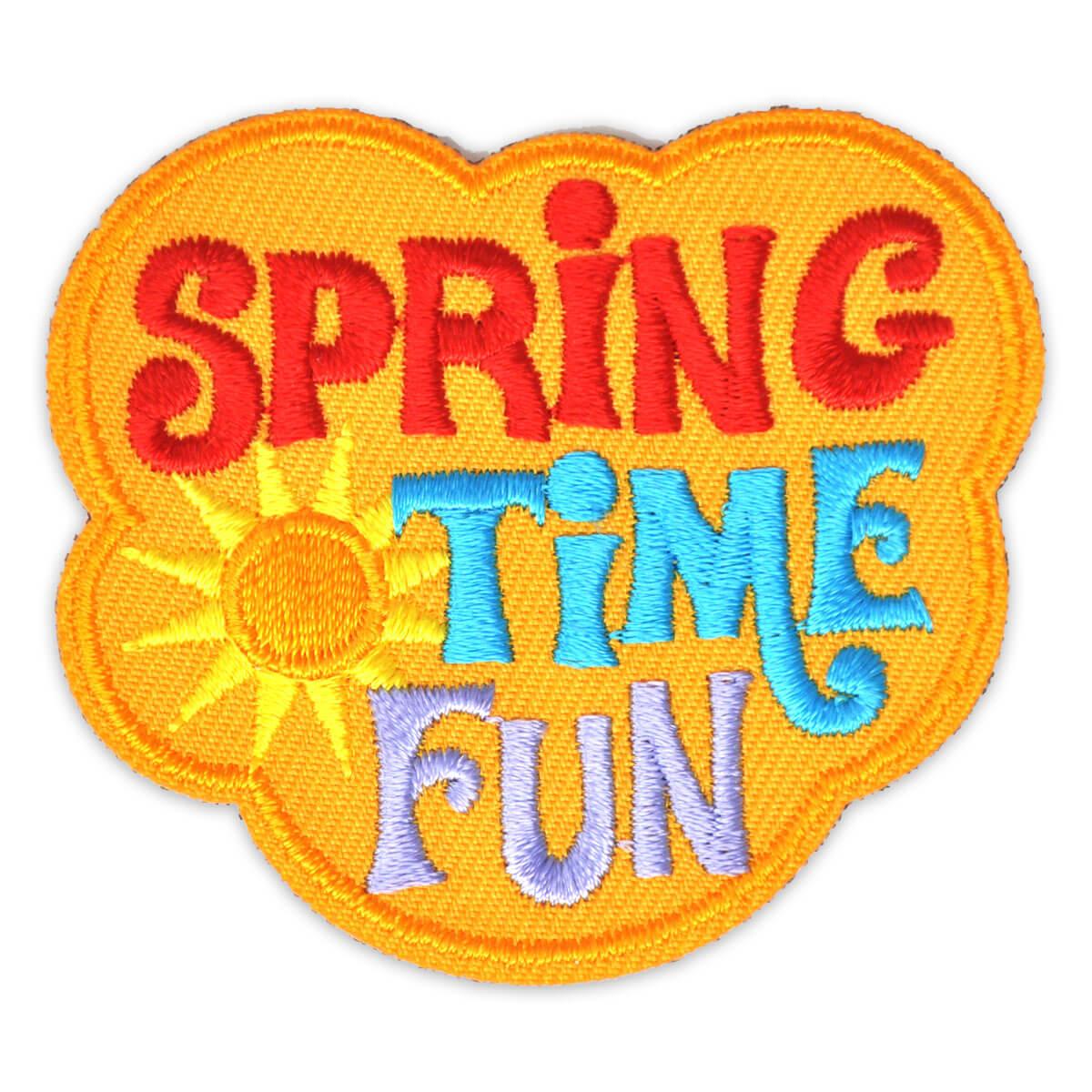 GSWCF Spring Time Fun Patch Girl Scout Shop