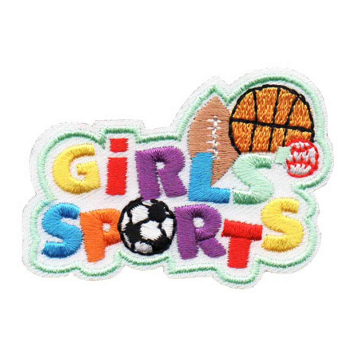 GSWCF Girls Sports Fun Patch Girl Scout Shop