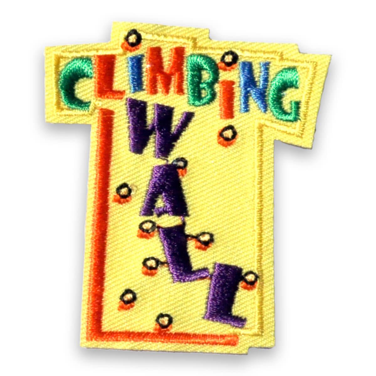 GSWCF Wall Climbing Fun Patch Girl Scout Shop