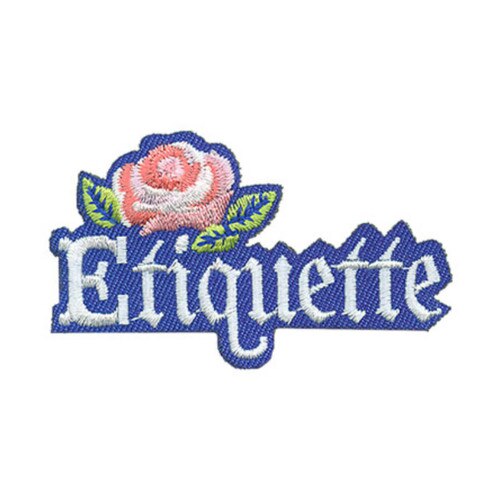 GSWCF Etiquette Fun Patch