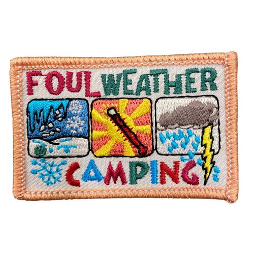 GSWCF Foul Weather Camping Fun Patc