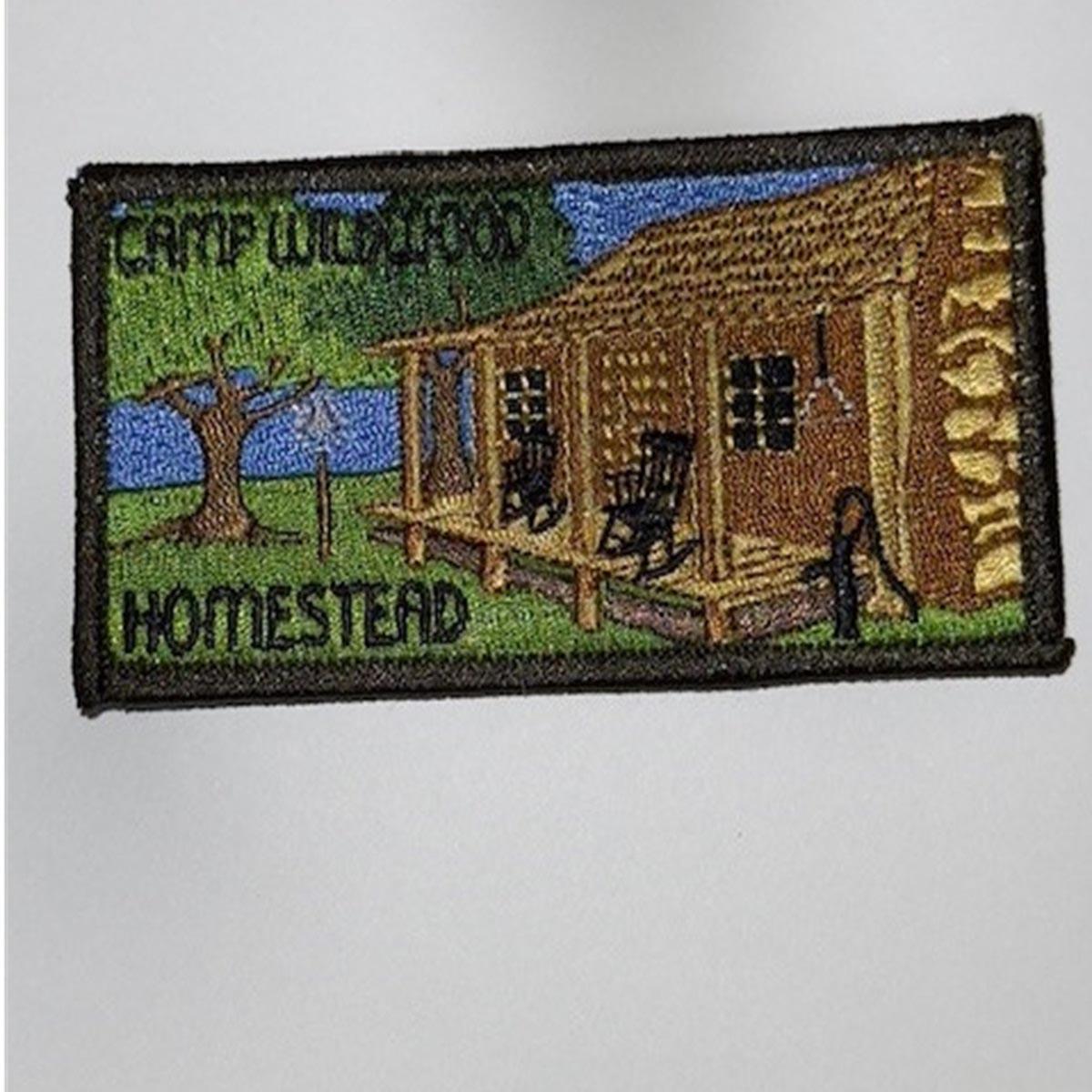 GSWCF Camp Wildwood Homestead Fun Patch Girl Scout Shop