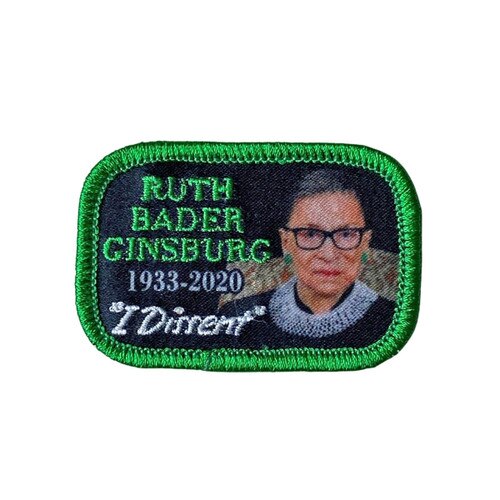 GSWCF Ruth Bader Ginsburg Fun Patch