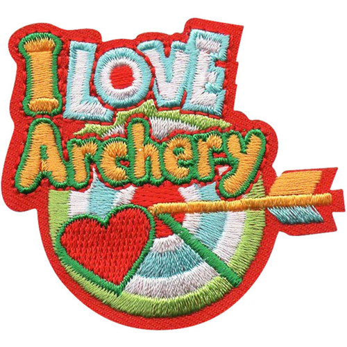 GSWCF I Love Archery Fun Patch