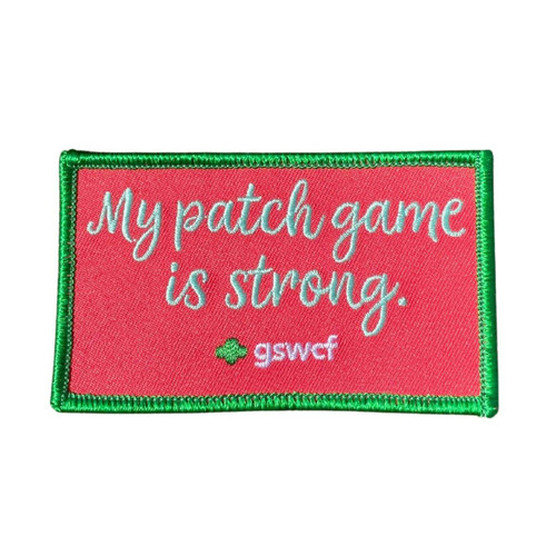 GSWCF My Patch Game Is Strong Fun P