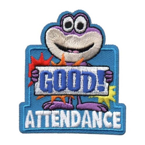 GSWCF Good Attendance Fun Patch