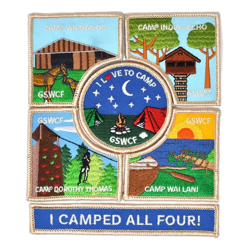 GSWCF Camp Patches