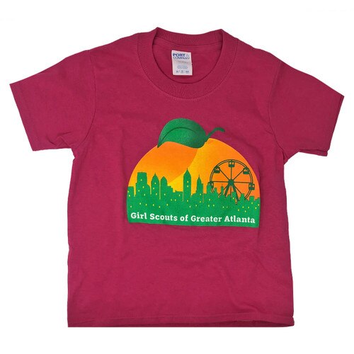 GSGATL Skyline Peach Tee