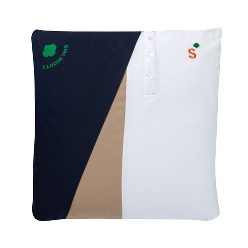 senior upcycled pillow
