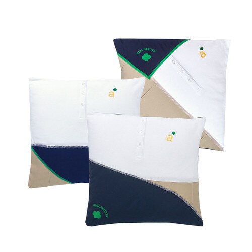 ambassador upcycled pillow