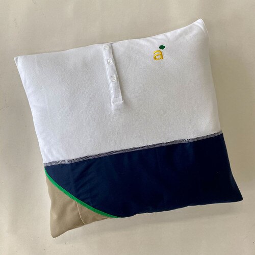 ambassador upcycled pillow