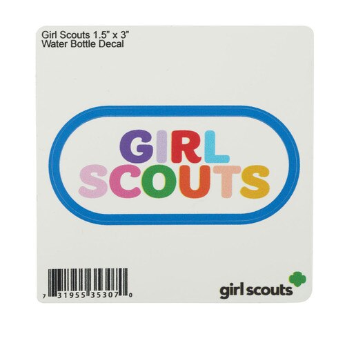 Girl Scouts Water Bottle Decal