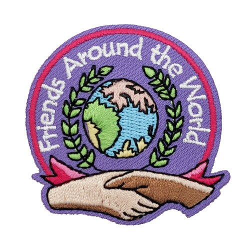 Friends Around the World Fun Patch