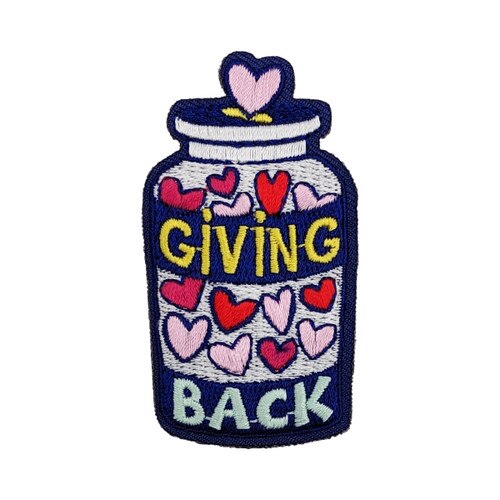Giving Back Fun Patch