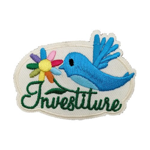 Investiture Blue Bird Patch