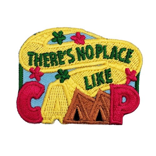 No Place Like Camp Fun Patch