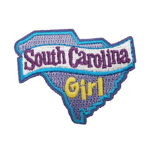 South Carolina Girl Fun Patch