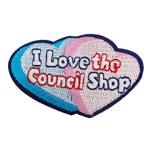 I Love the Council Shop Fun Patch