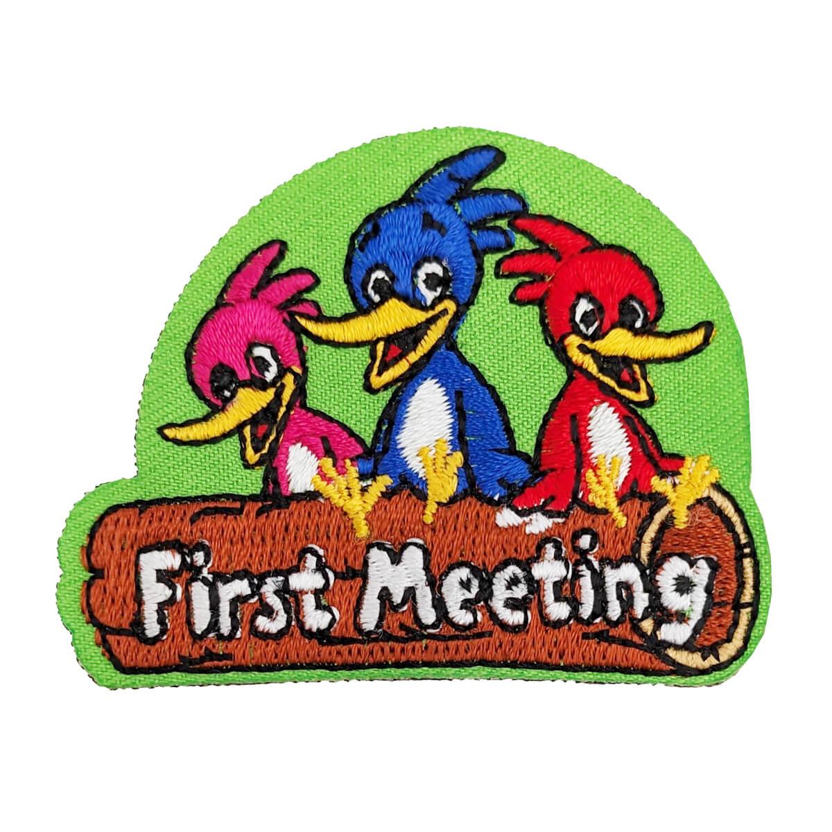 First Meeting Fun Patch Girl Scout Shop