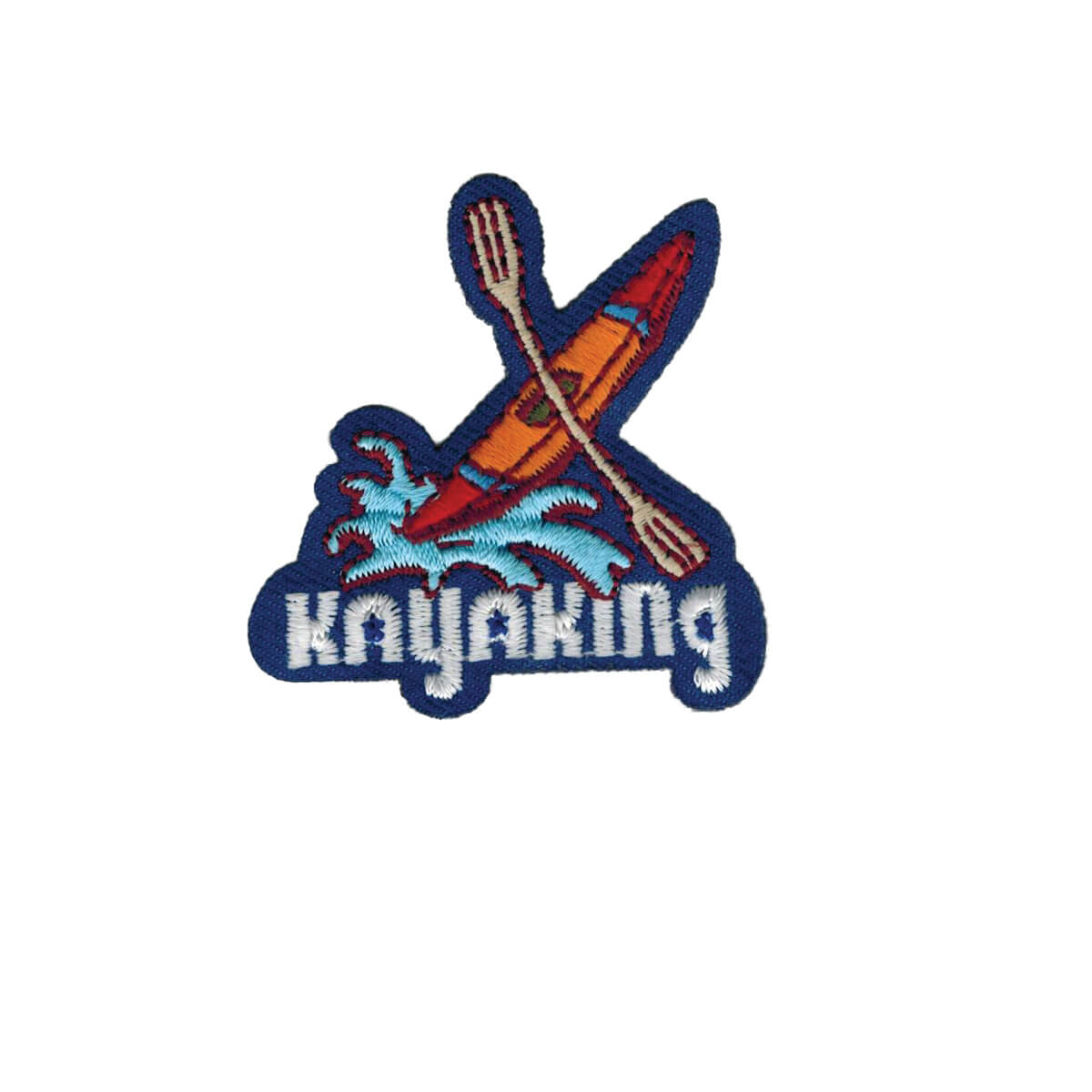 1 Fun on the water kayak canoe boy scout girl guide blanket badge patch badges 1 Fun on the water kayak canoe boy scout girl guide blanket badge patch badges