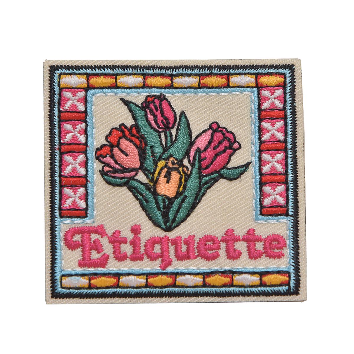 GSNCCP Etiquette Fun Patch Girl Scout Shop