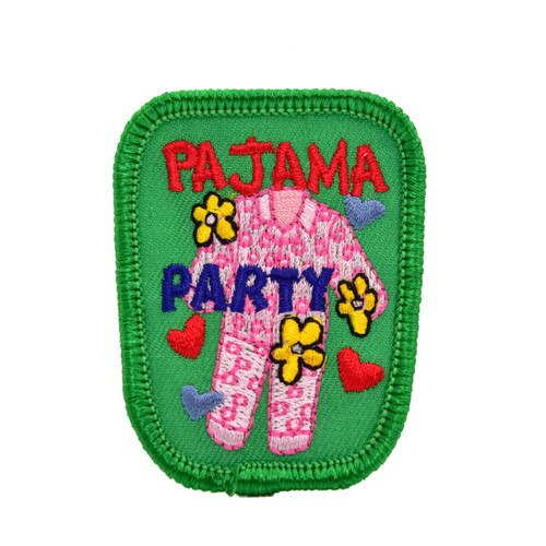 Sleepover Party Iron-On Patch