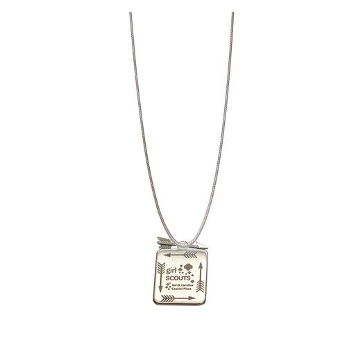 GSNCCP Camp Girl Scout Charm Neckla