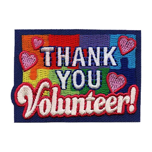 GSNCCP Thank You Volunteer Fun Patc