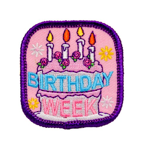 GSNCCP Birthday Week Fun Patch