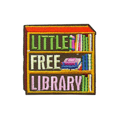 Little Free Library Fun Patch