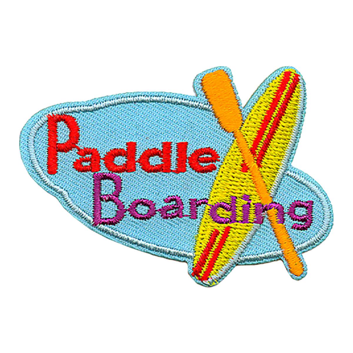 GSNCCP Paddle Boarding Fun Patch Girl Scout Shop