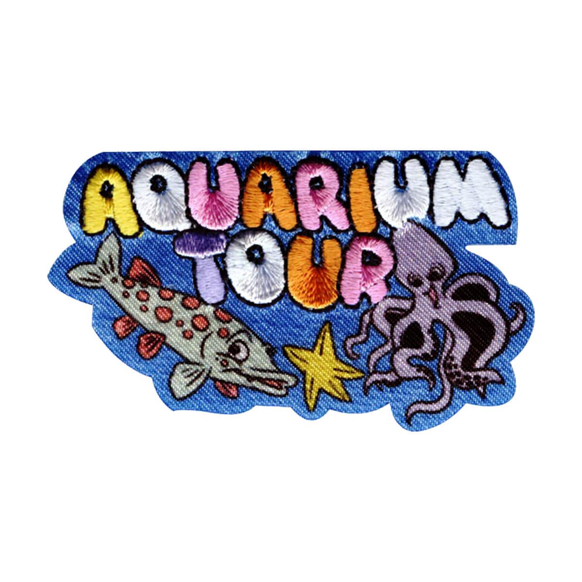 GSNCCP Aquarium Tour Fun Patch Girl Scout Shop