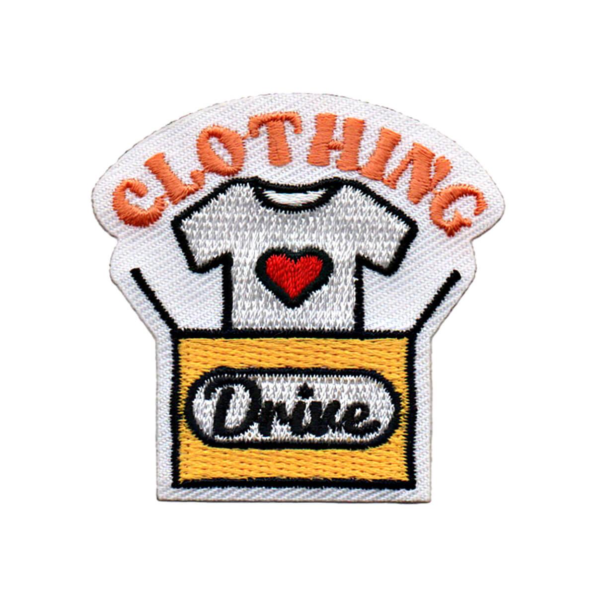 GSNCCP Clothing Drive Fun Patch Girl Scout Shop