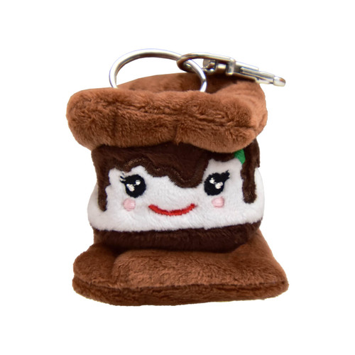 GSNCCP Camp S'more Plush Keychain