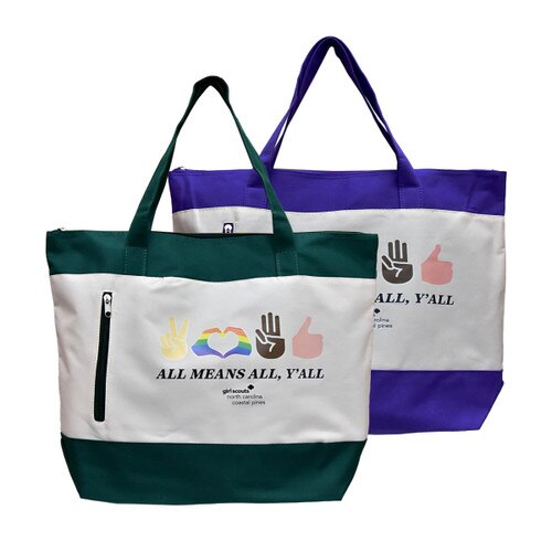 GSNCCP All Means All Boat Tote Bag