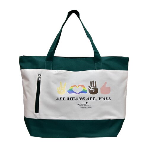 GSNCCP All Means All Boat Tote Bag