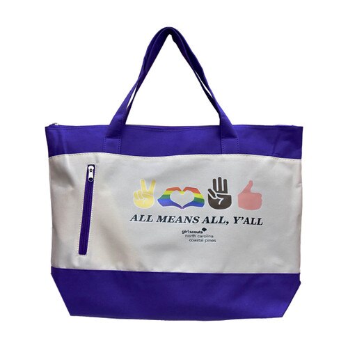 GSNCCP All Means All Boat Tote Bag