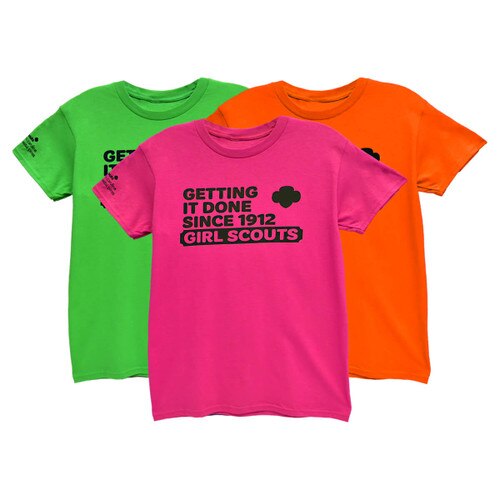 GSNCCP Getting It Done Since 1912 T-Shirts | Girl Scout Shop