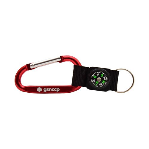 GSNCCP Camp Compass on Carabiner