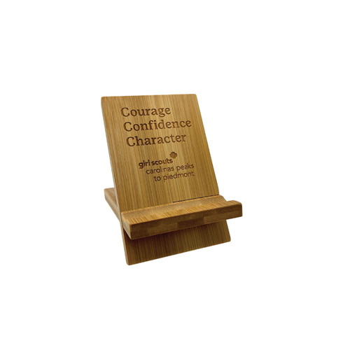 GSCP2P Bamboo Portable Phone Stand