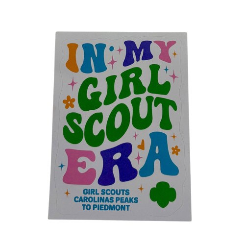 GSCP2P In My Girl Scout Era Sticker