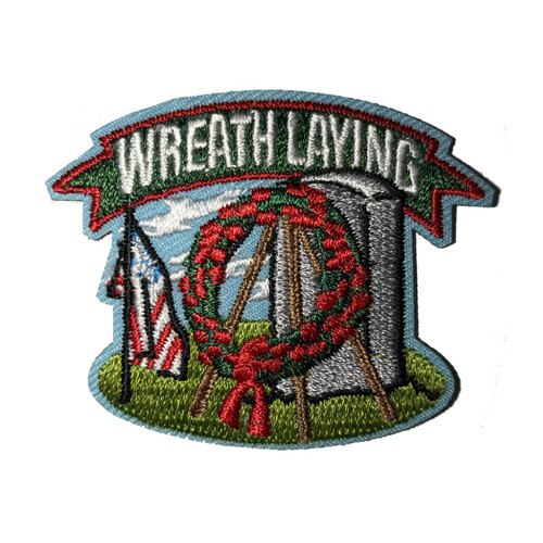 Wreath Laying Patch