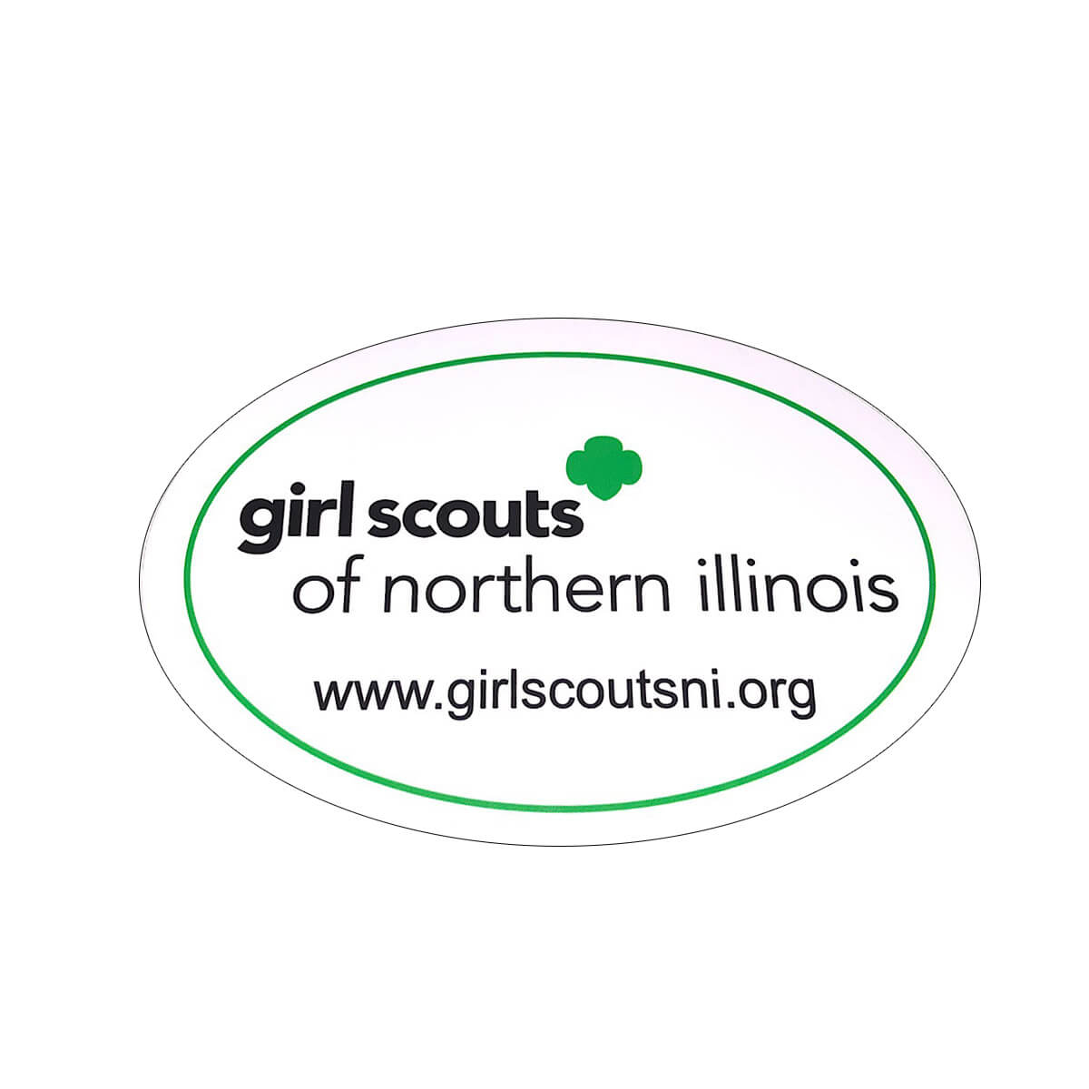 GSNI Window/Bumper Sticker Girl Scout Shop