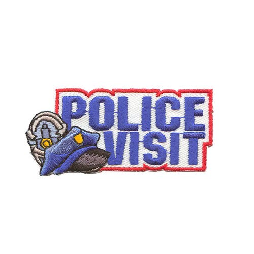 GSNI Police Visit Fun Patch